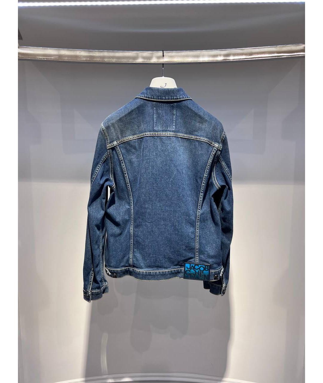 JACOB COHEN Синяя хлопковая куртка, фото 2