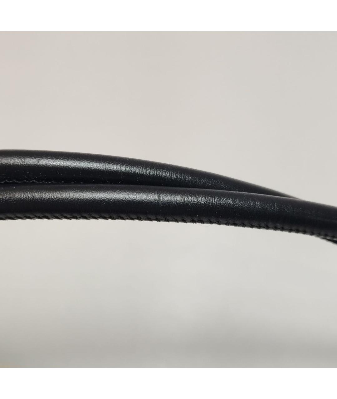 CHANEL Белая кожаная сумка с короткими ручками, фото 7