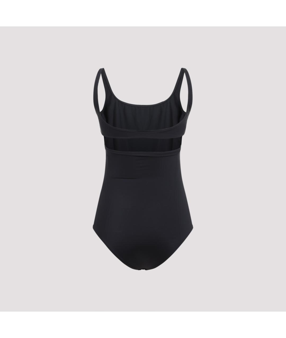 COURREGES Черный полиамидовый купальник, фото 2