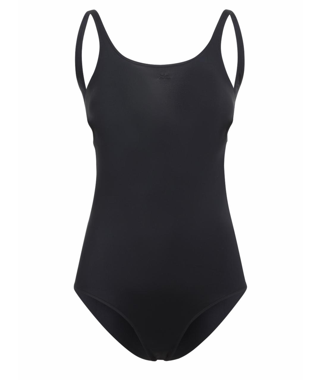 COURREGES Черный полиамидовый купальник, фото 1