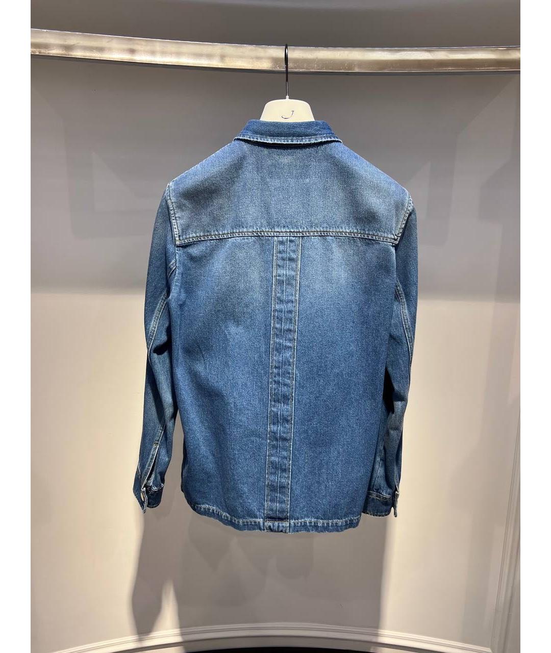 JACOB COHEN Голубая хлопковая куртка, фото 2