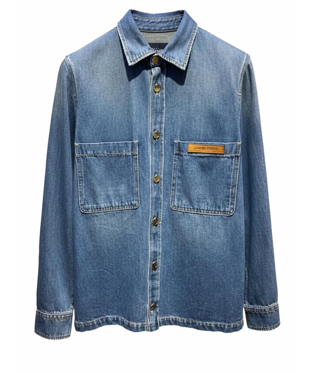 JACOB COHEN Голубая хлопковая куртка, фото 1