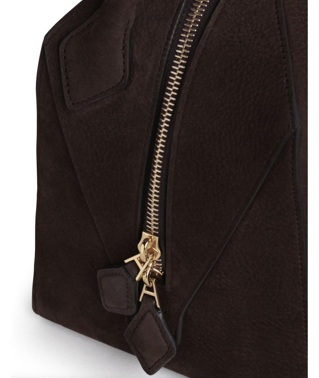 ALAIA Коричневая замшевая сумка через плечо, фото 3