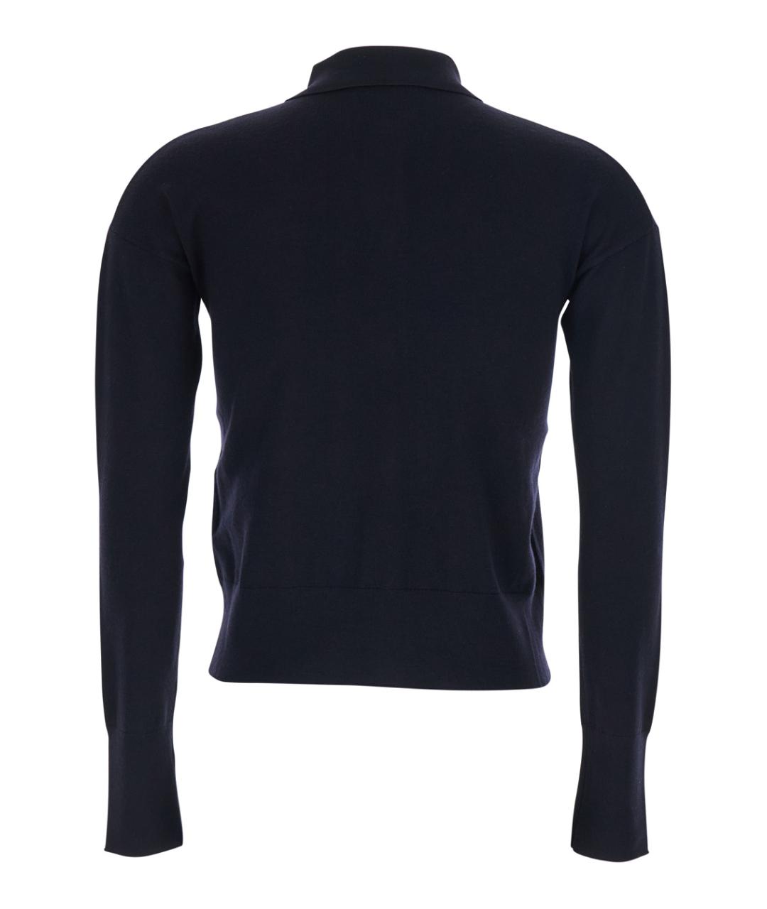 MAX MARA Синий шерстяной джемпер / свитер, фото 2