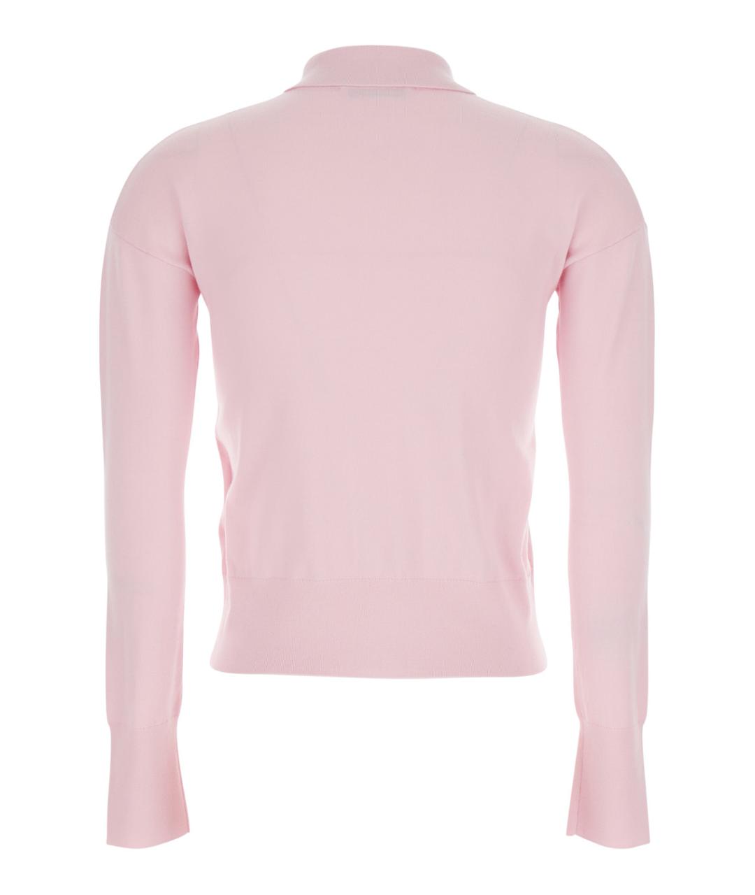 MAX MARA Розовый шерстяной джемпер / свитер, фото 2