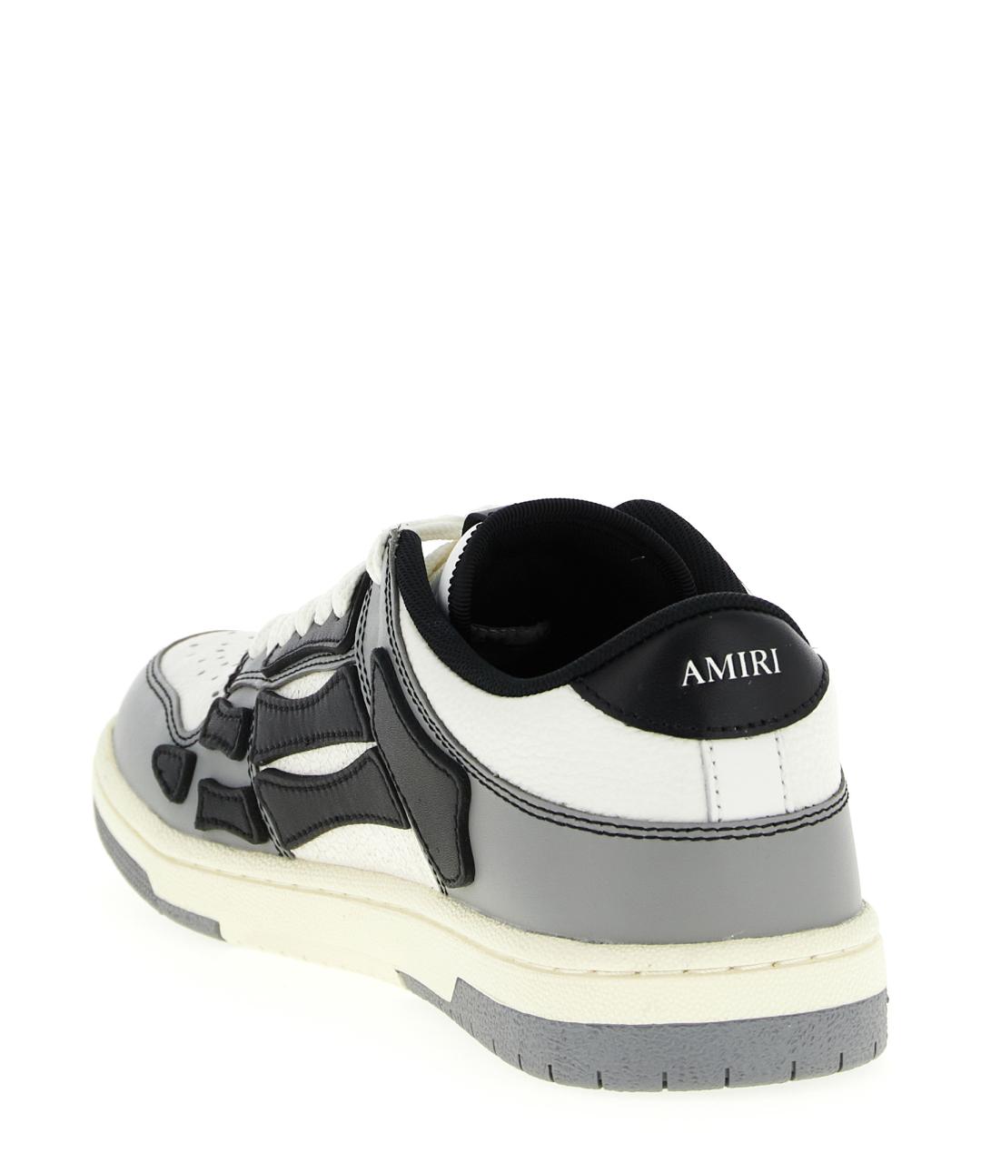 AMIRI Мульти кожаные низкие кроссовки / кеды, фото 3