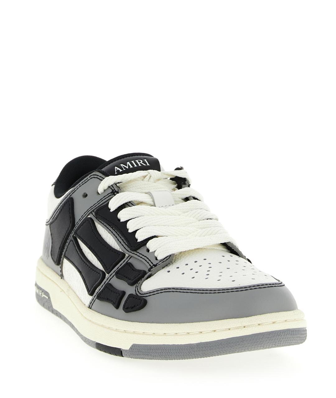 AMIRI Мульти кожаные низкие кроссовки / кеды, фото 2