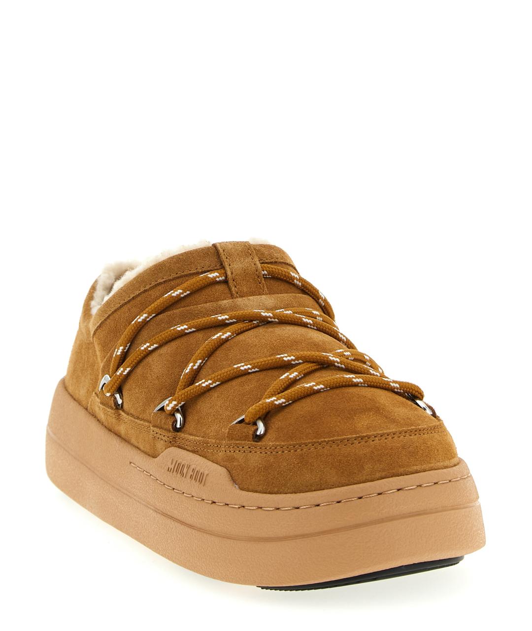 MOON BOOT Коричневые замшевые ботинки, фото 2