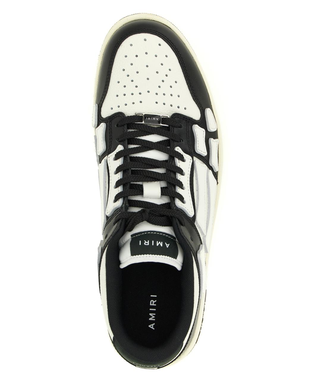 AMIRI Мульти кожаные низкие кроссовки / кеды, фото 4