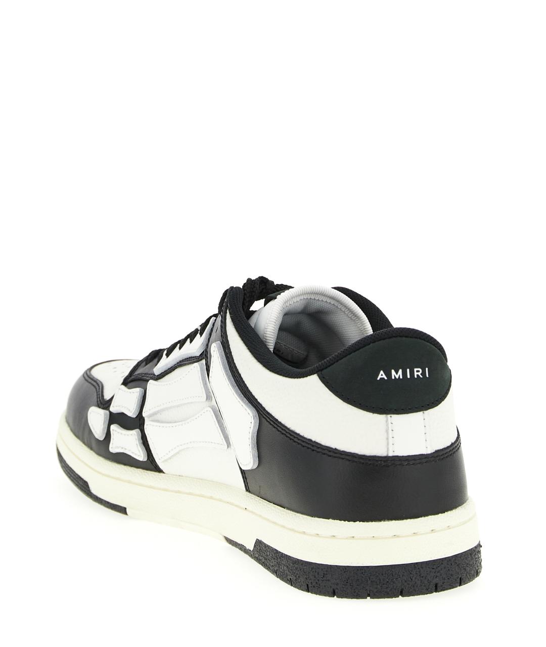 AMIRI Мульти кожаные низкие кроссовки / кеды, фото 3