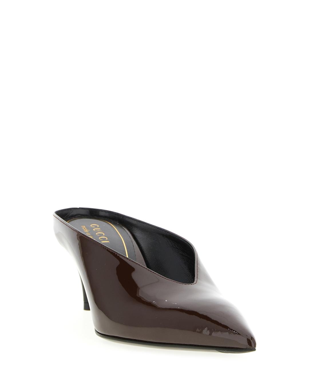 GUCCI Кожаные мюли, фото 2