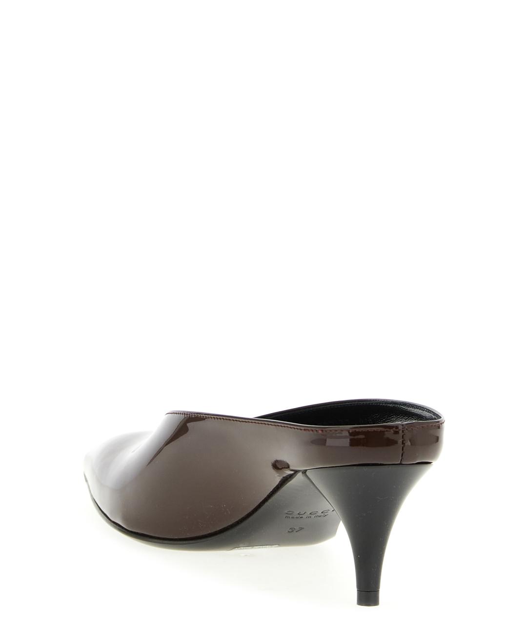 GUCCI Кожаные мюли, фото 3