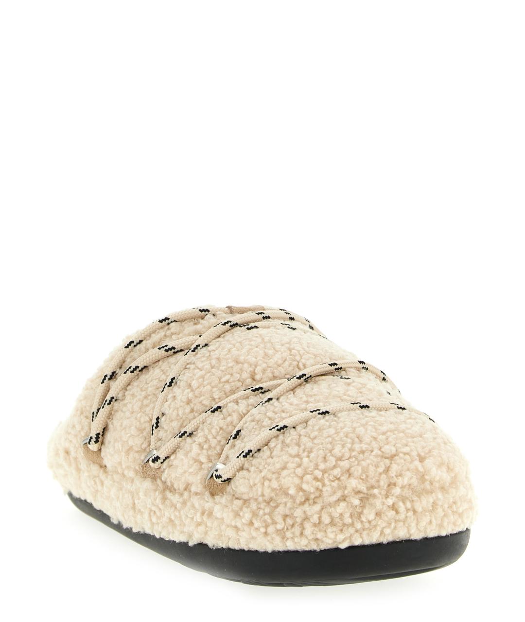 MOON BOOT Бежевые синтетические сабо, фото 2