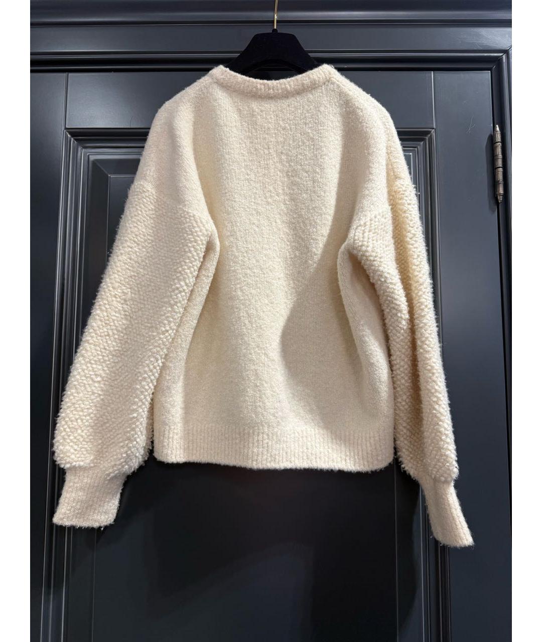 CHANEL Бежевый кашемировый кардиган, фото 2