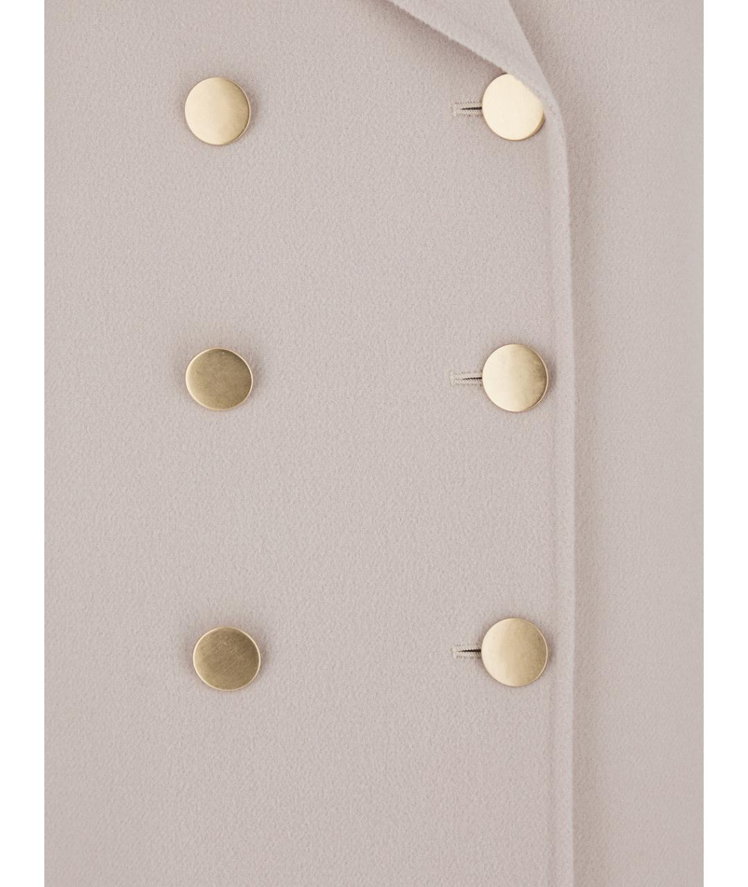 'S MAX MARA Бежевое шерстяное пальто, фото 3