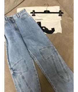 CHANEL Прямые джинсы