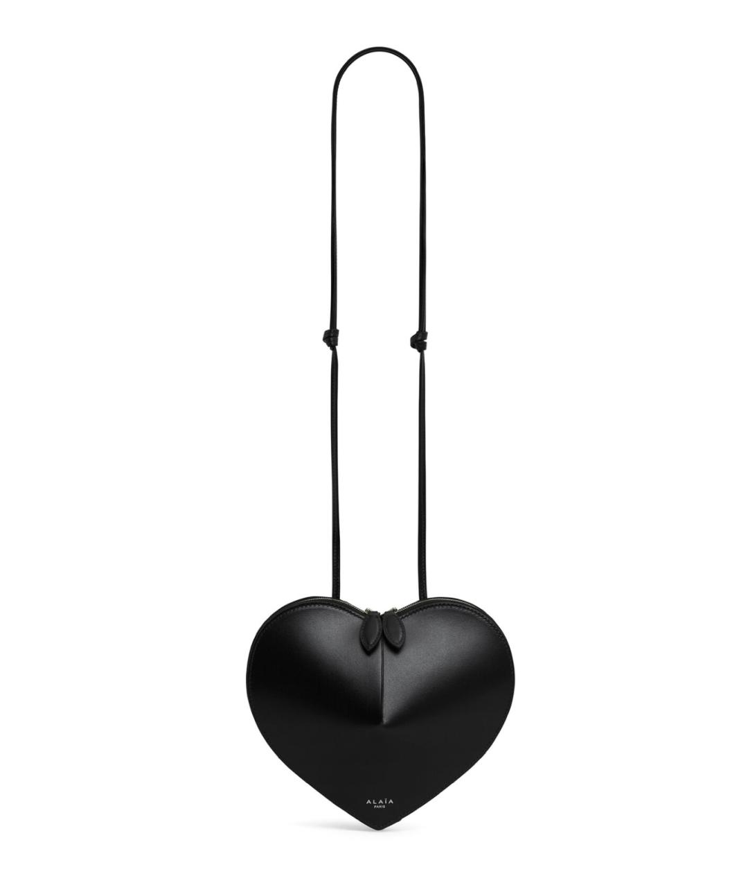 ALAIA Черная кожаная сумка через плечо, фото 1
