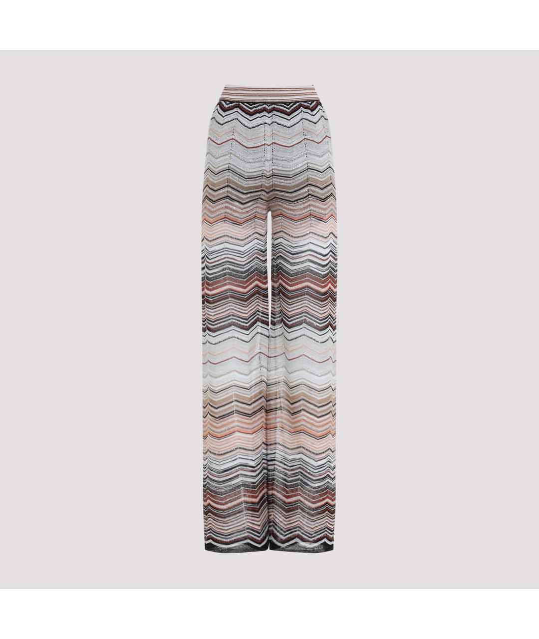 MISSONI Мульти вискозные прямые брюки, фото 2