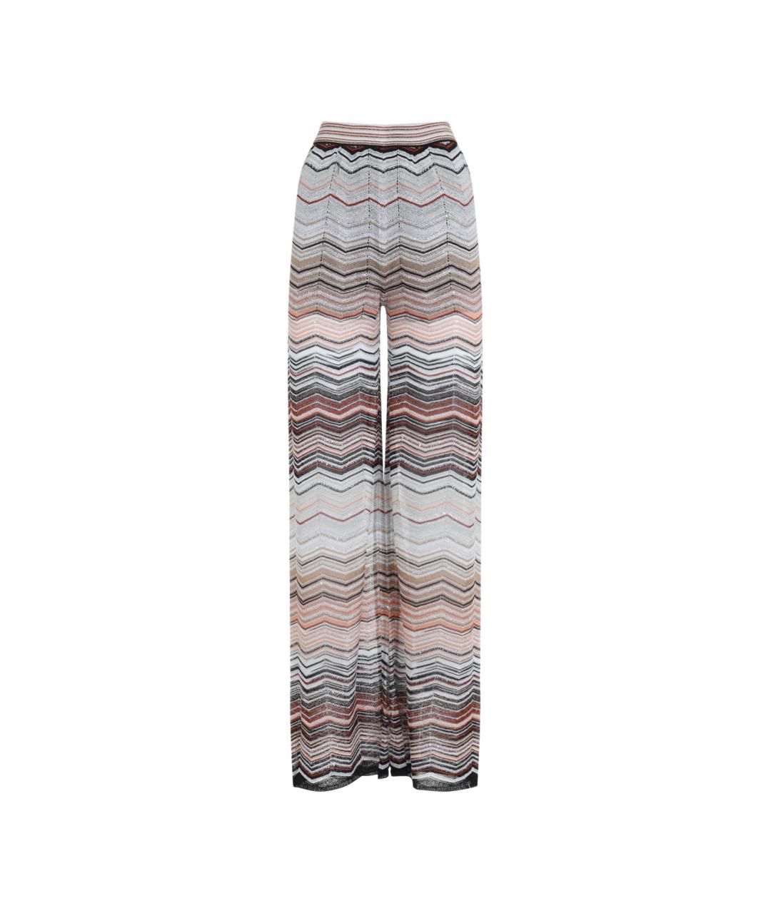 MISSONI Мульти вискозные прямые брюки, фото 1