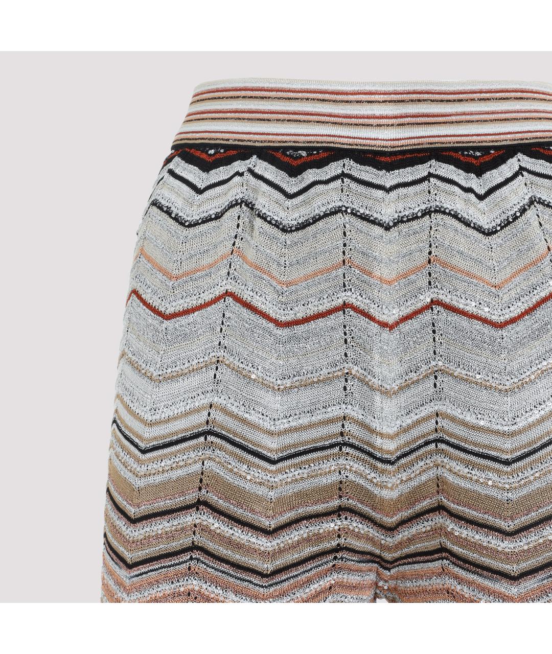 MISSONI Мульти вискозные прямые брюки, фото 3