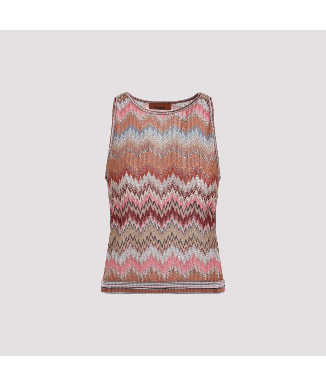 MISSONI Мульти вискозная майка, фото 2