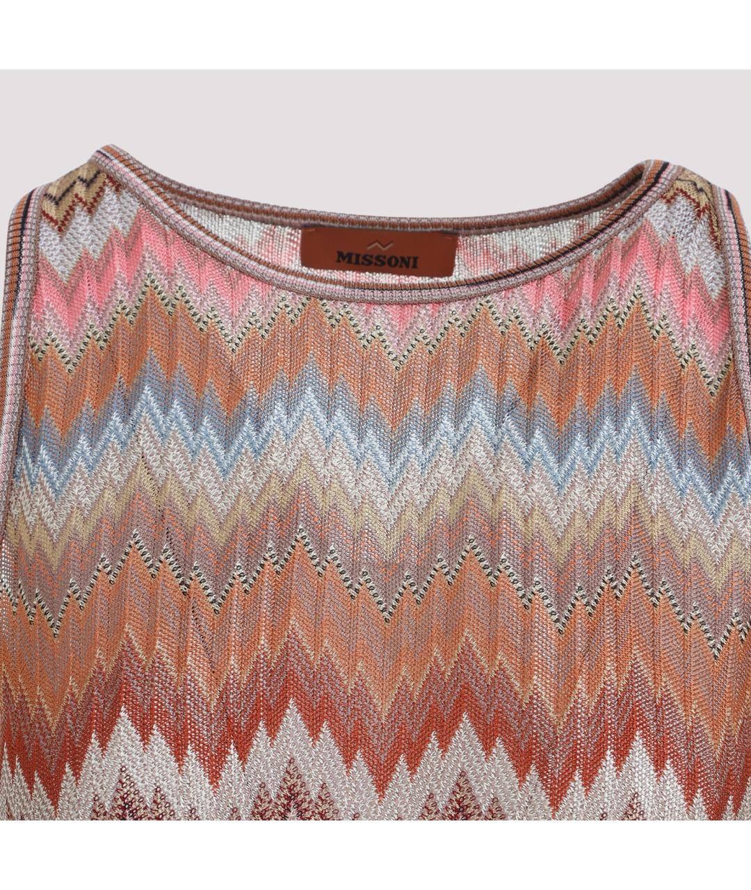 MISSONI Мульти вискозная майка, фото 5