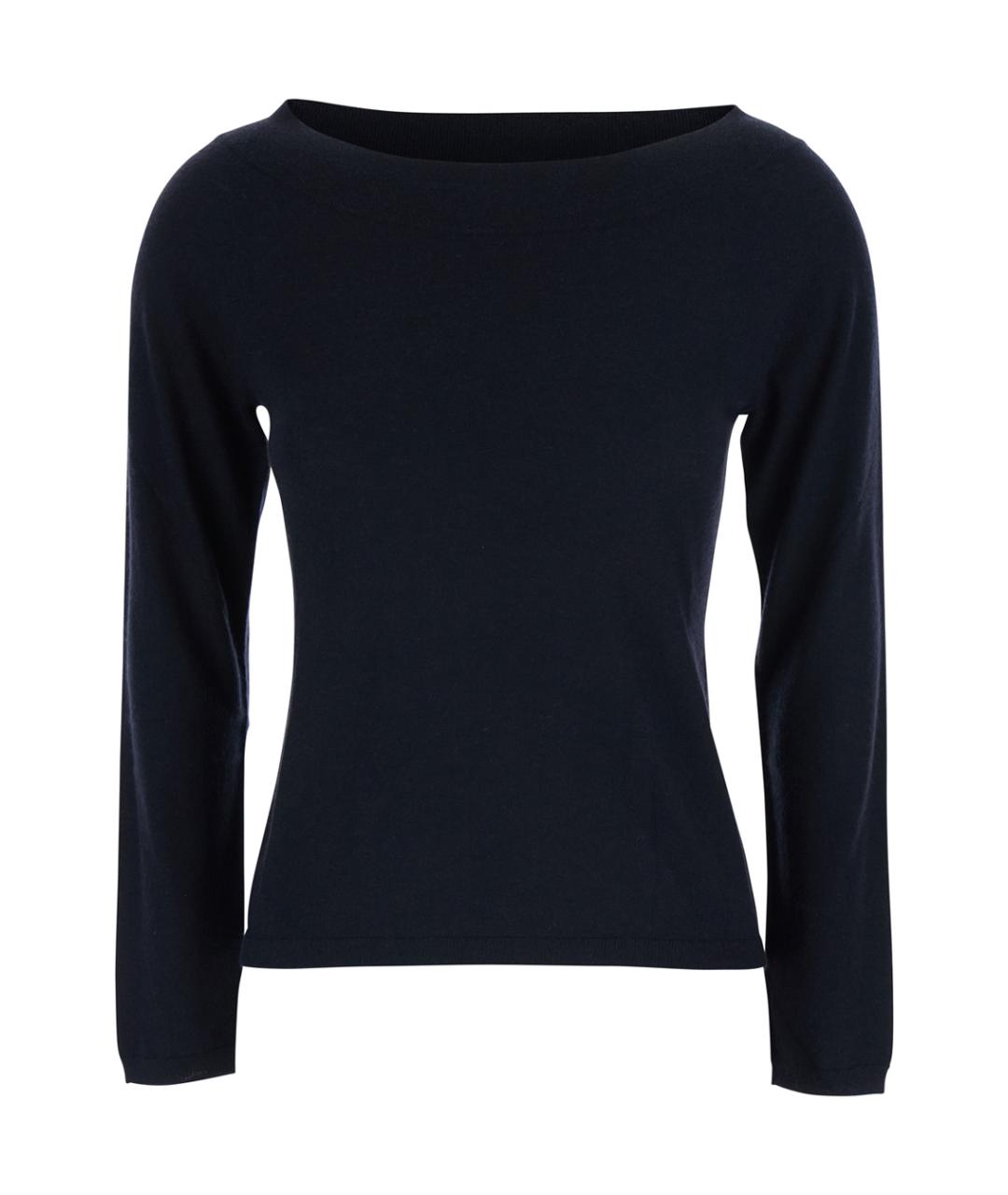 MAX MARA Синий кашемировый джемпер / свитер, фото 1