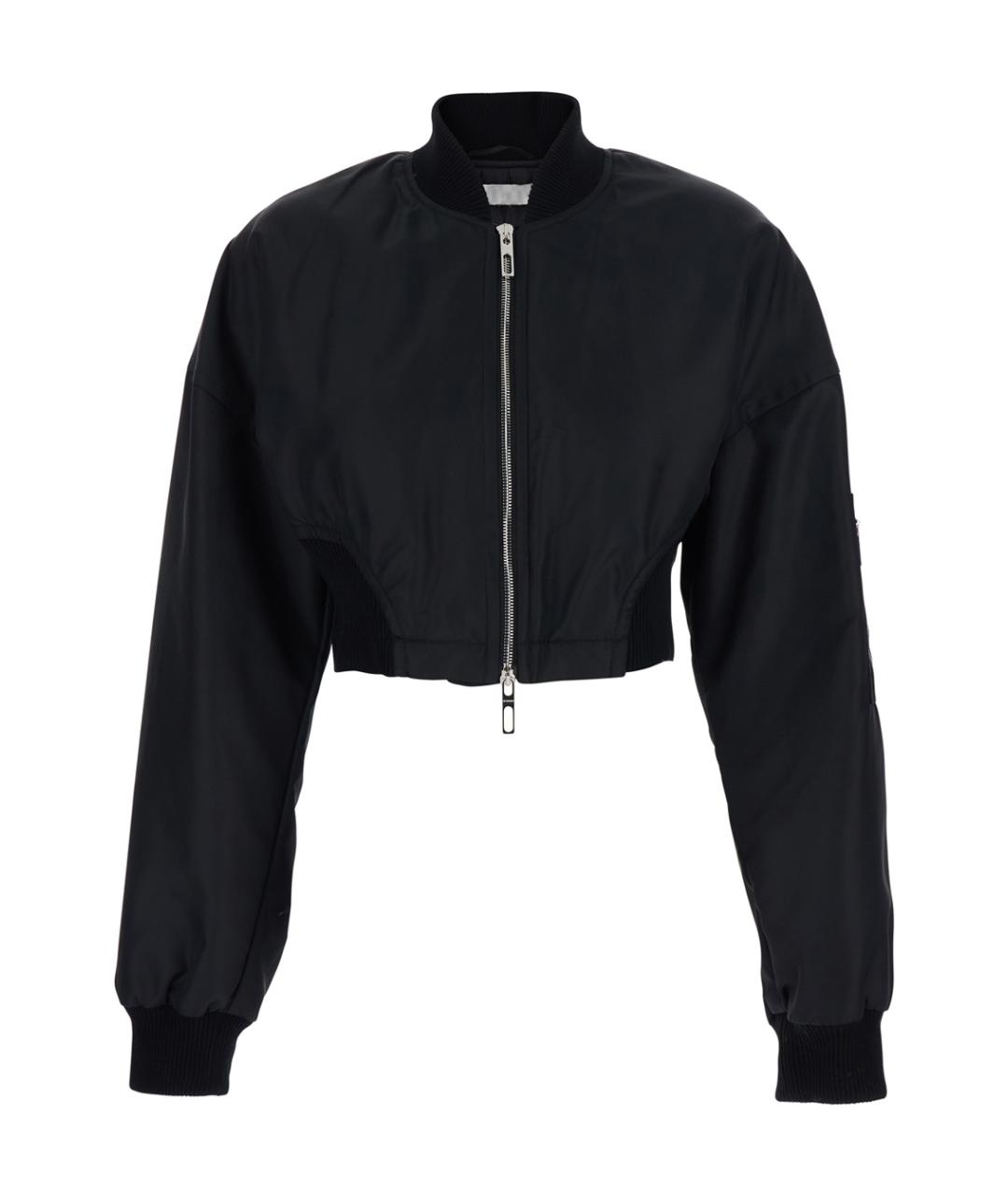 SPORTMAX Черная полиамидовая куртка, фото 1