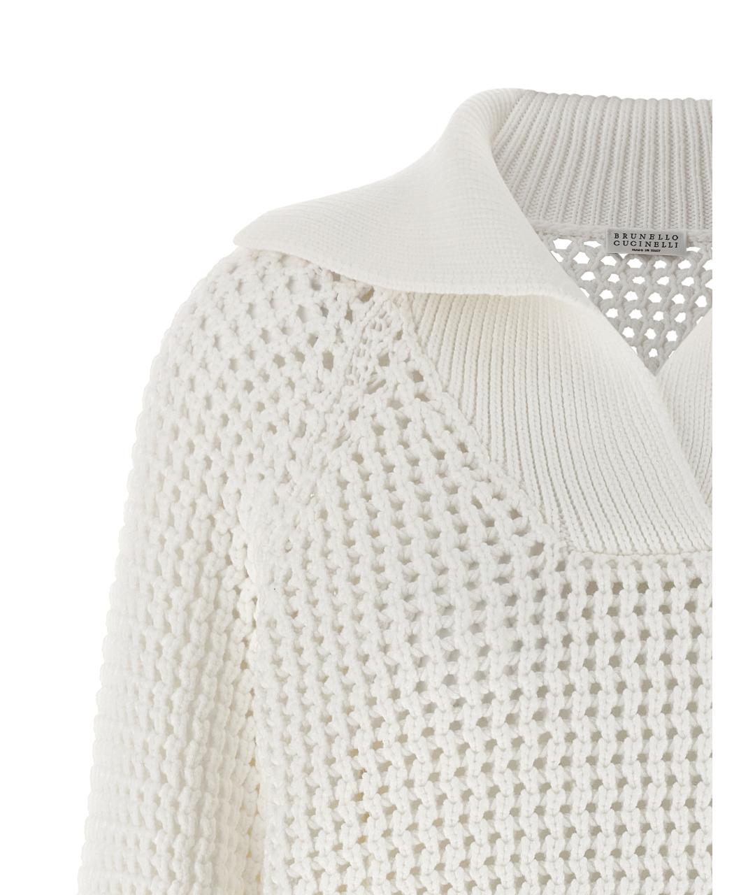 BRUNELLO CUCINELLI Бежевый хлопковый кардиган, фото 3