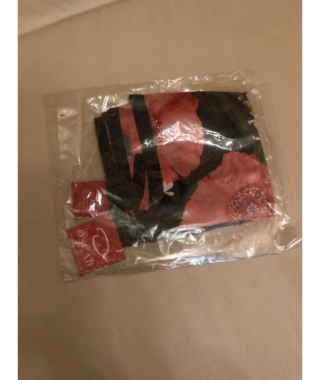 OSCAR DE LA RENTA Мульти шелковый шарф, фото 4