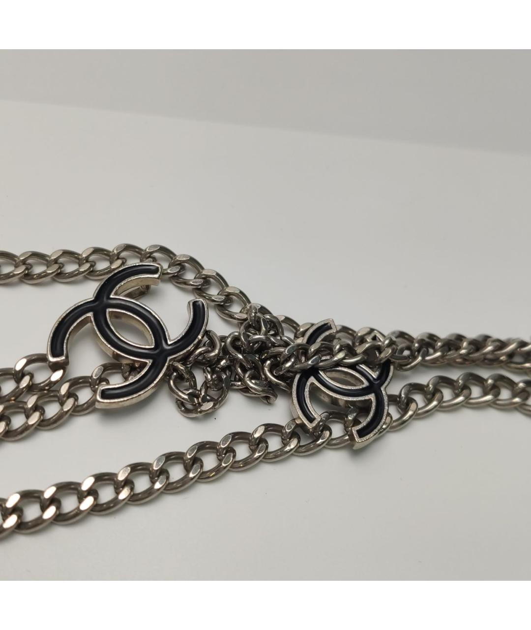 CHANEL Серебрянный ремень, фото 4