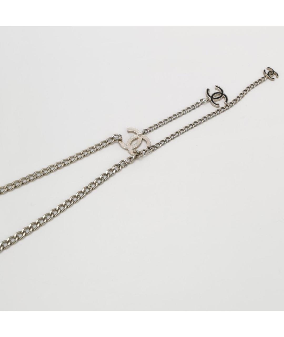 CHANEL Серебрянный ремень, фото 3