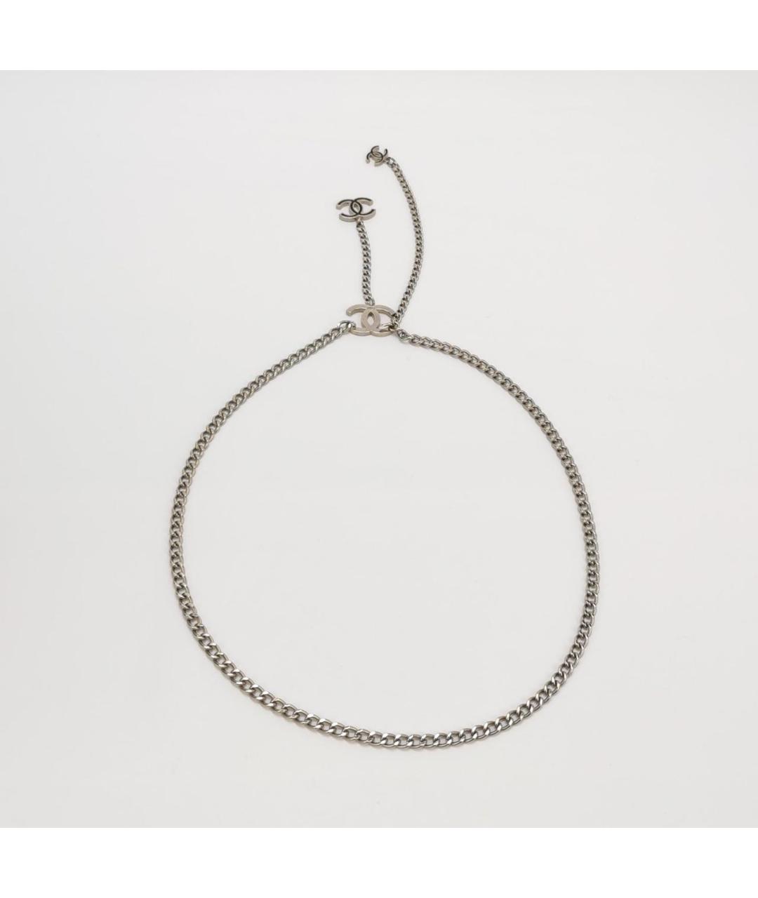 CHANEL Серебрянный ремень, фото 2