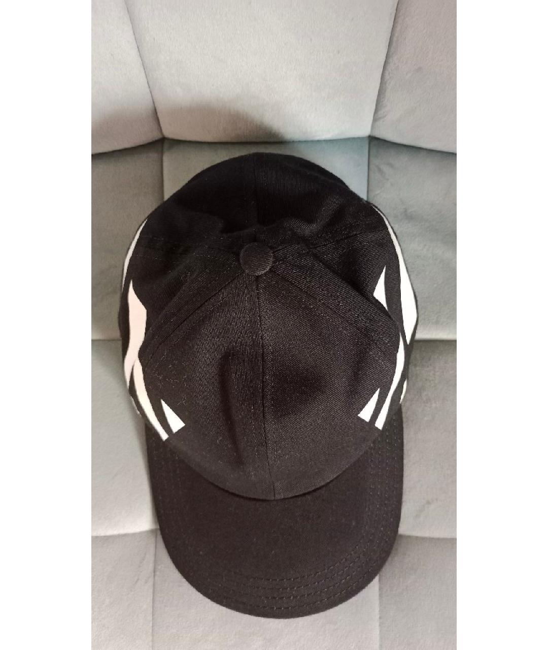 OFF-WHITE Черная хлопковая кепка/бейсболка, фото 6