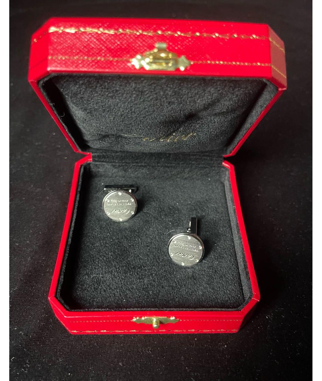 CARTIER Серебряные серебряные запонки, фото 2