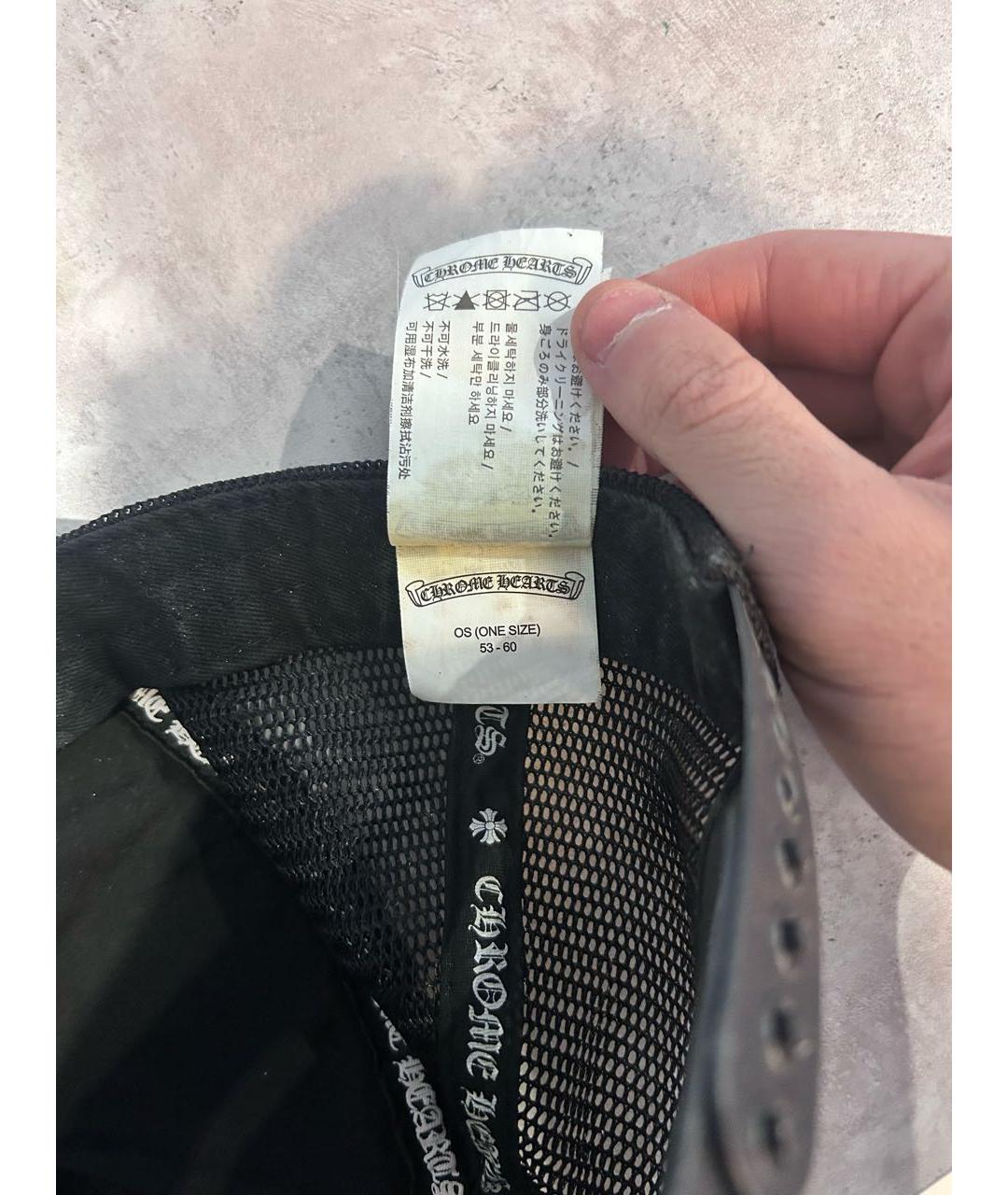 CHROME HEARTS Желтая хлопковая кепка/бейсболка, фото 4