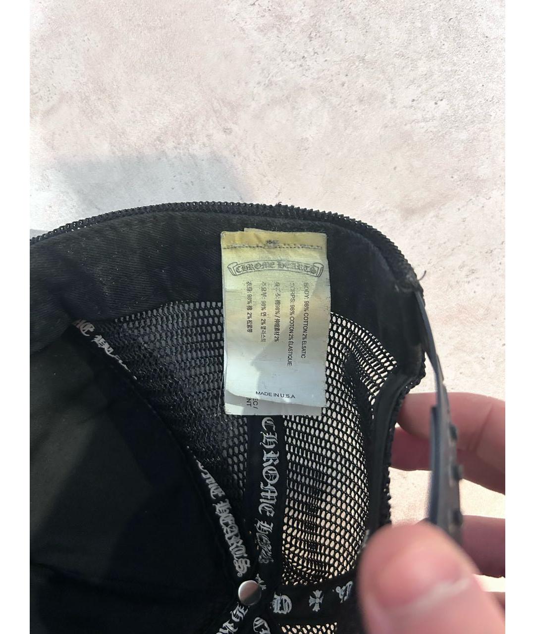 CHROME HEARTS Желтая хлопковая кепка/бейсболка, фото 3