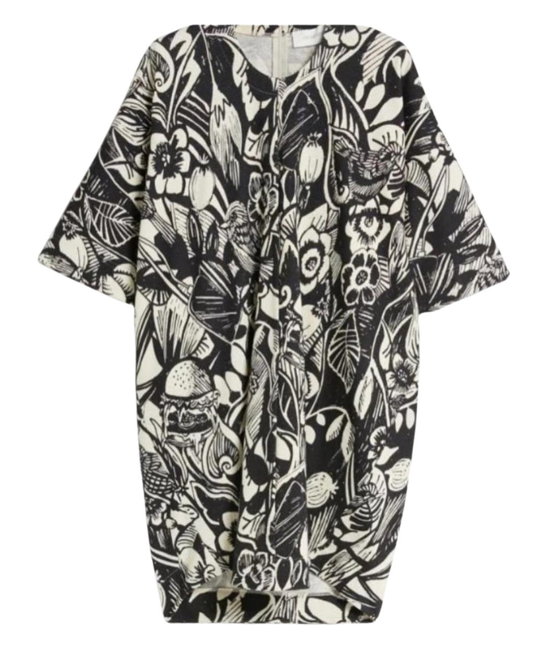 SPORTMAX Черное шерстяное повседневное платье, фото 1