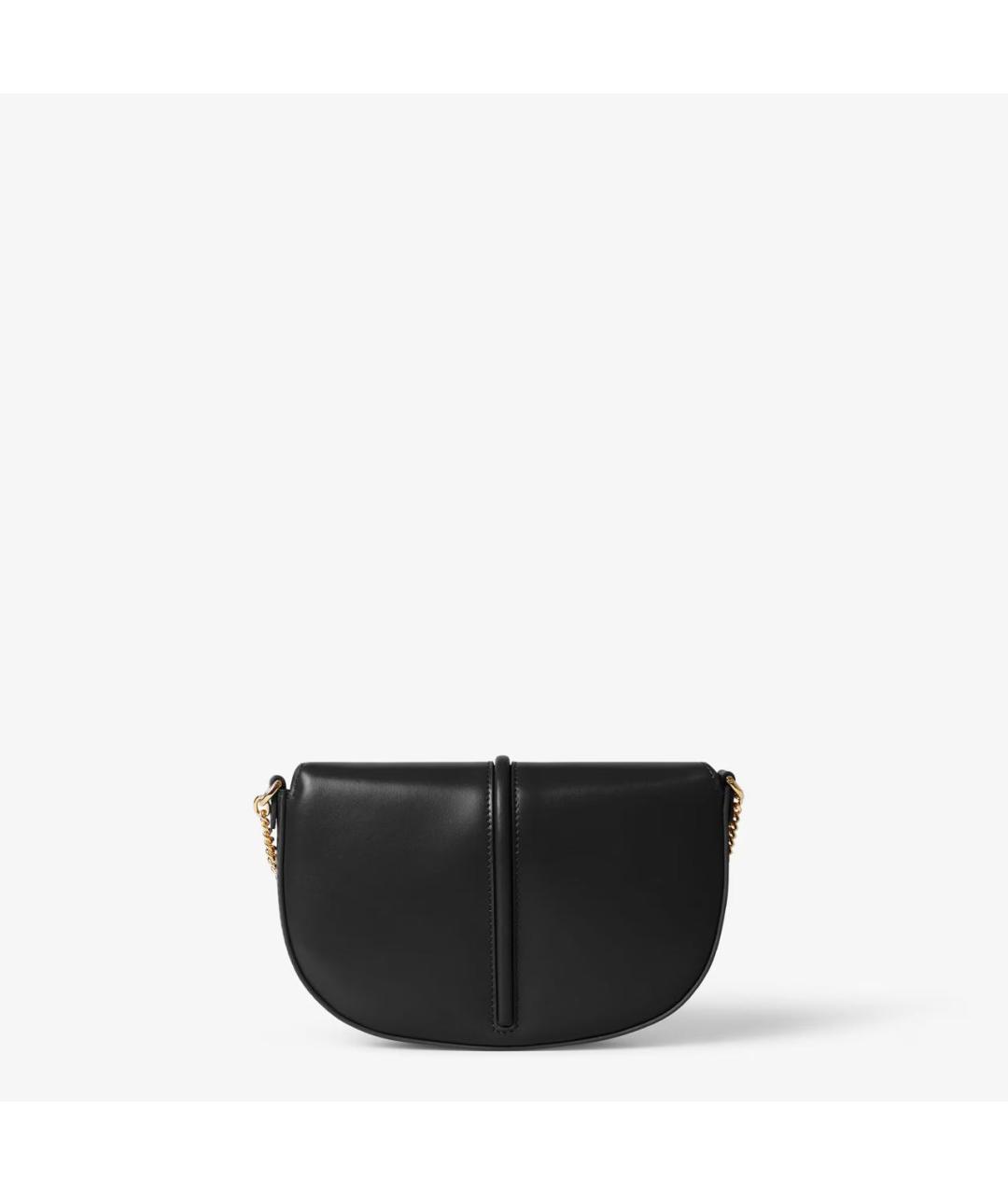 FENDI Черная кожаная сумка через плечо, фото 4