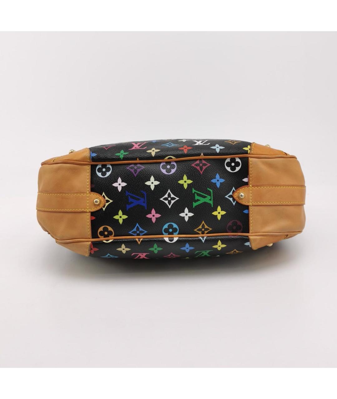 LOUIS VUITTON Черная сумка с короткими ручками, фото 4