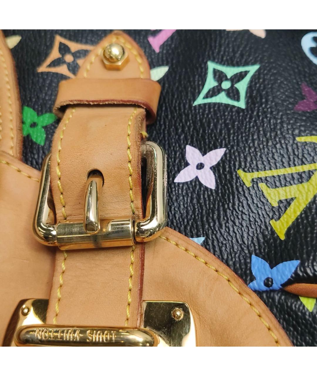 LOUIS VUITTON Черная сумка с короткими ручками, фото 8