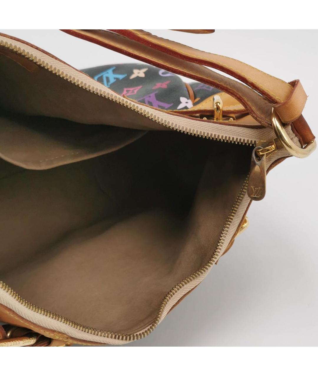 LOUIS VUITTON Черная сумка с короткими ручками, фото 5