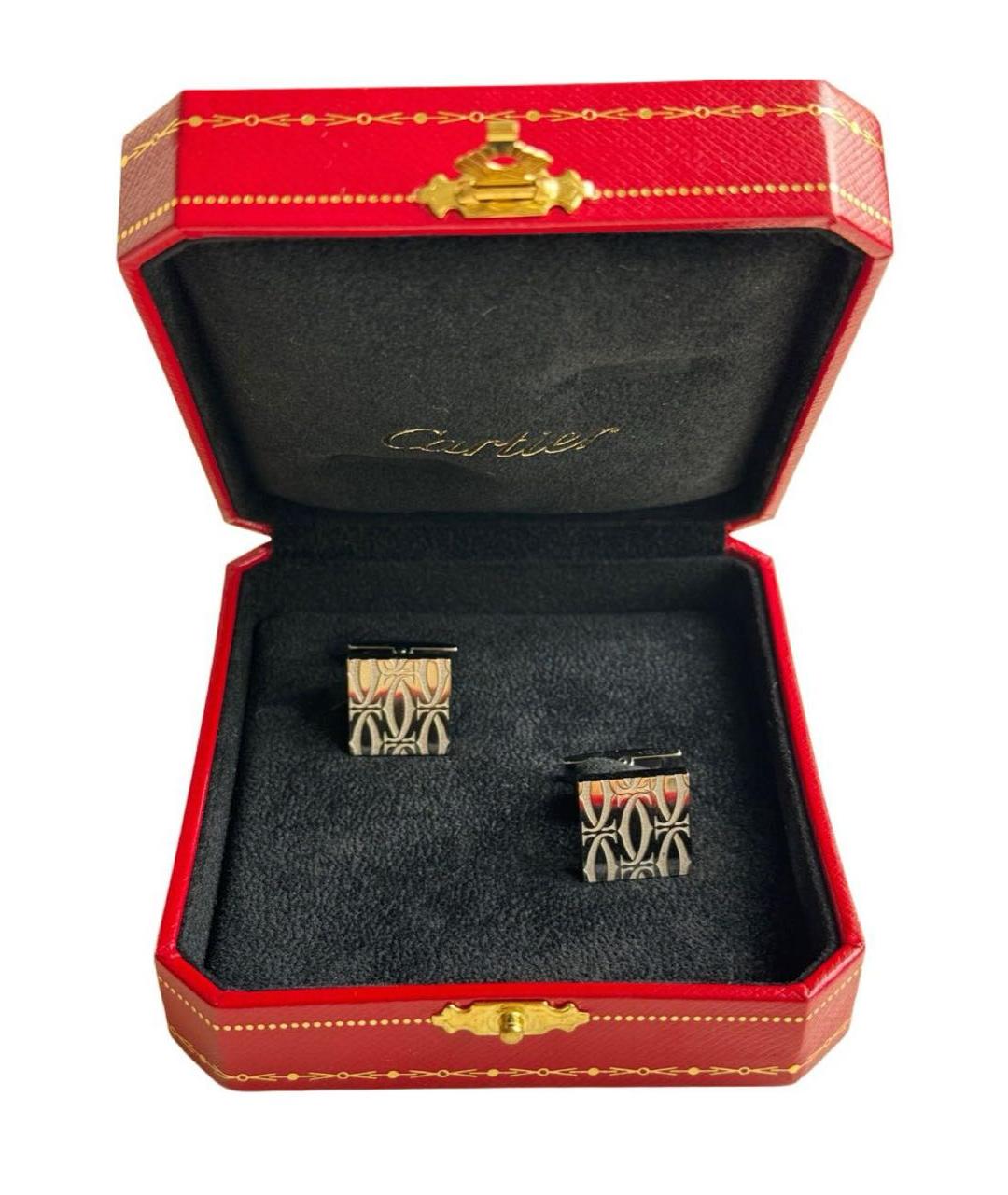 CARTIER Серебряные серебряные запонки, фото 3