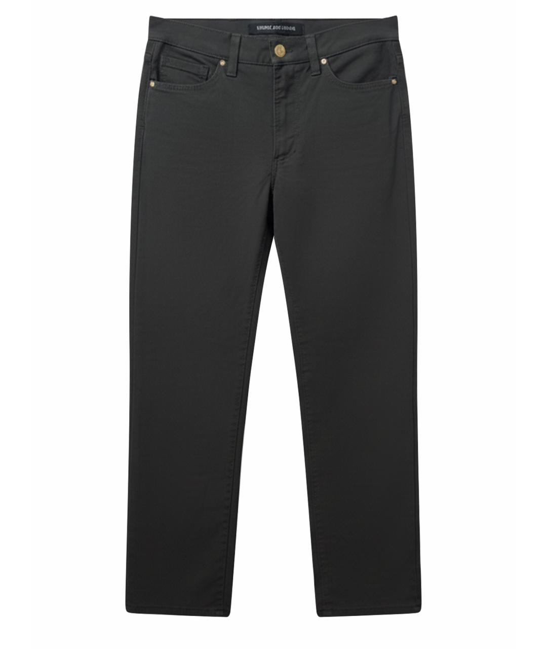 VERSACE JEANS COUTURE Хаки хлопковые прямые джинсы, фото 1