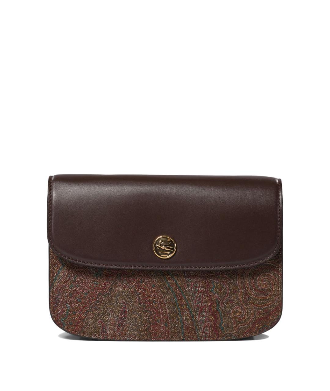 ETRO Коричневая хлопковая сумка через плечо, фото 1