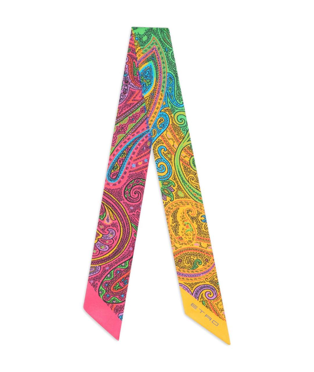ETRO Мульти шелковый шарф, фото 1