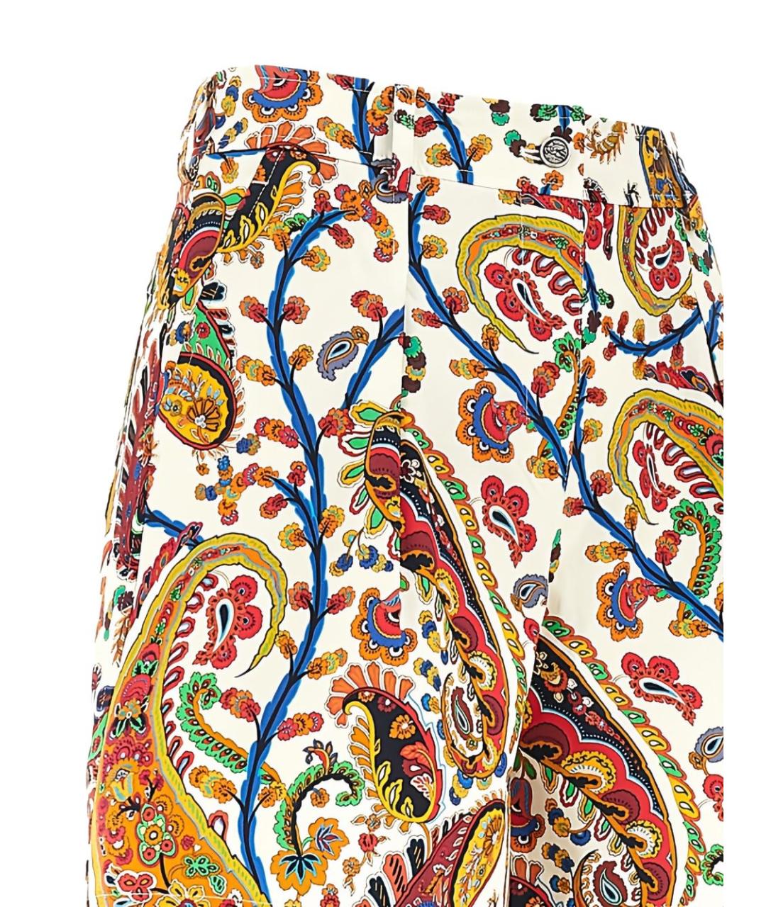 ETRO Мульти хлопко-эластановые шорты, фото 2