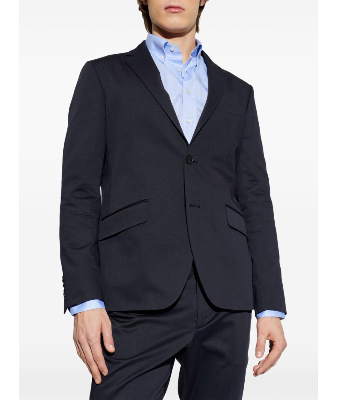 ETRO Синий хлопковый пиджак, фото 5