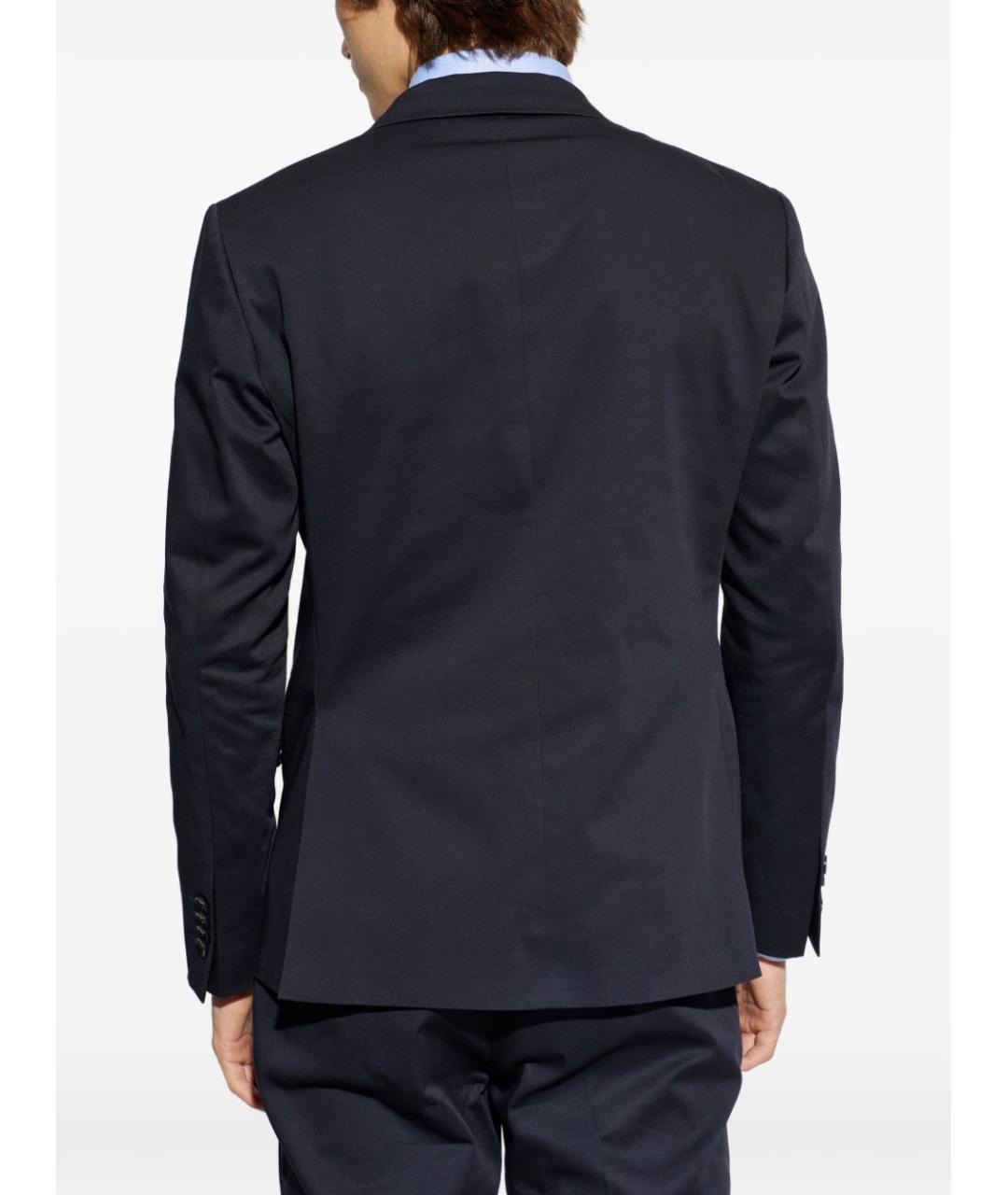 ETRO Синий хлопковый пиджак, фото 3