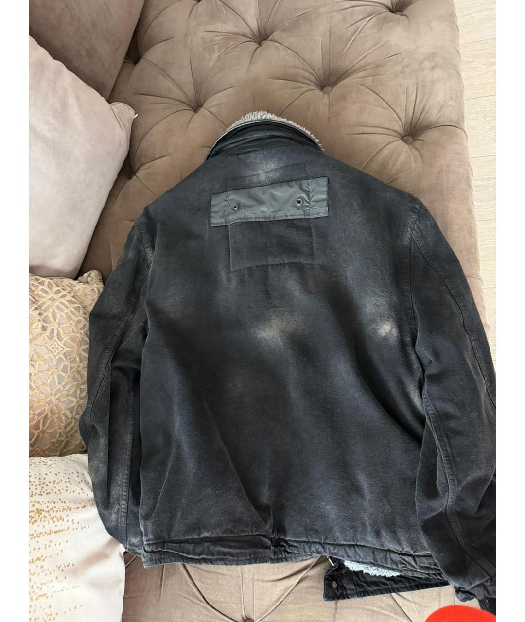 DIESEL Серое пальто, фото 3